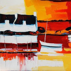 Abstract Hand Painted Oil Painting / Canvas Wall Art UK HD07003