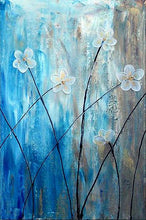 Load image into Gallery viewer, Flower Hand Painted Oil Painting / Canvas Wall Art UK HD07008
