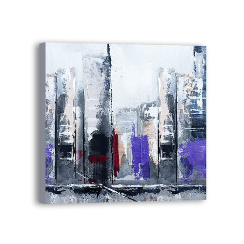 City Hand Painted Oil Painting / Canvas Wall Art UK HD07012