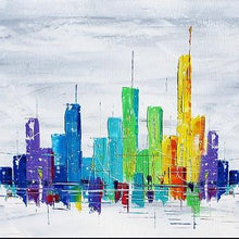 Load image into Gallery viewer, City Hand Painted Oil Painting / Canvas Wall Art UK HD07061
