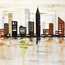 Load image into Gallery viewer, City Hand Painted Oil Painting / Canvas Wall Art UK HD07068
