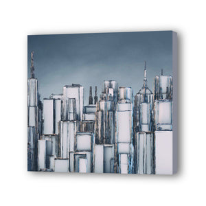 City Hand Painted Oil Painting / Canvas Wall Art HD07071