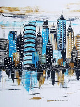 Load image into Gallery viewer, City Hand Painted Oil Painting / Canvas Wall Art UK HD07083
