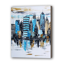 Load image into Gallery viewer, City Hand Painted Oil Painting / Canvas Wall Art HD07083
