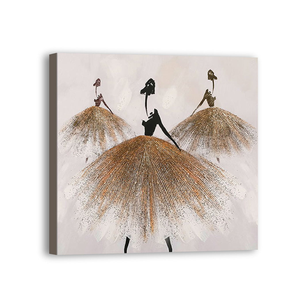 Dancer Hand Painted Oil Painting / Canvas Wall Art UK HD07093