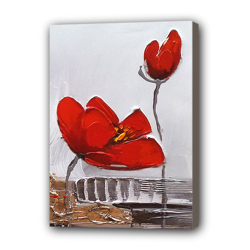 Flower Hand Painted Oil Painting / Canvas Wall Art UK HD07095