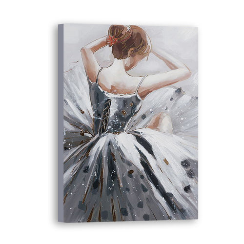 Dancer Hand Painted Oil Painting / Canvas Wall Art UK HD07106