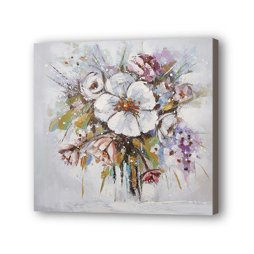 Flower Hand Painted Oil Painting / Canvas Wall Art UK HD07114