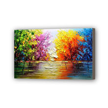 Load image into Gallery viewer, Forest Hand Painted Oil Painting / Canvas Wall Art UK HD07143
