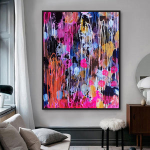 Abstract Hand Painted Oil Painting / Canvas Wall Art HD07150