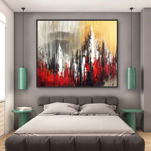 Abstract Hand Painted Oil Painting / Canvas Wall Art HD07151
