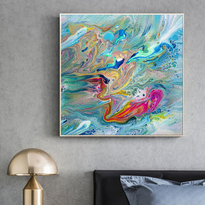 Abstract Hand Painted Oil Painting / Canvas Wall Art HD07168