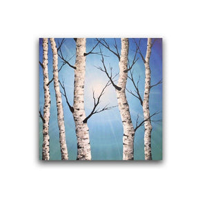 Tree Hand Painted Oil Painting / Canvas Wall Art UK HD07188