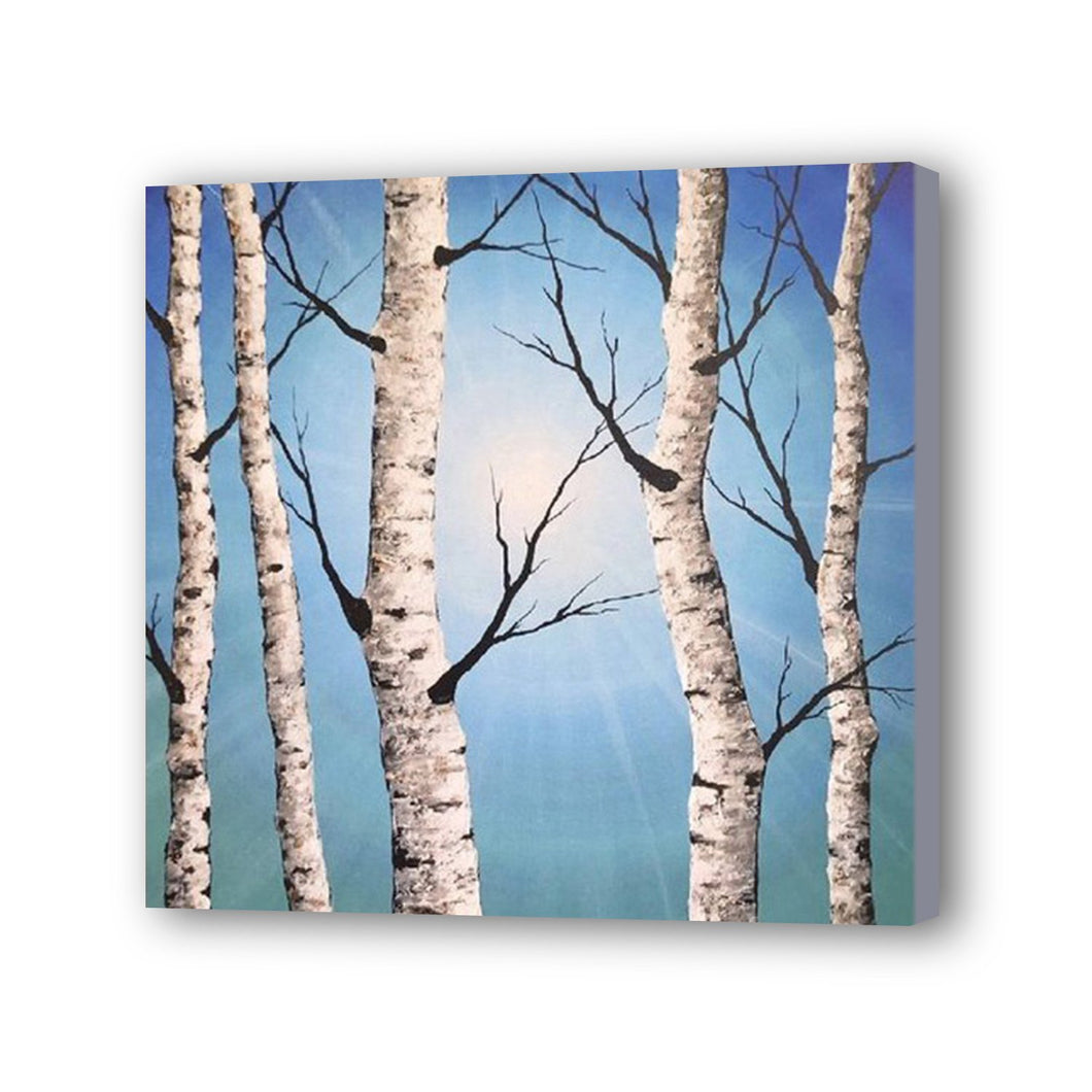 Tree Hand Painted Oil Painting / Canvas Wall Art UK HD07188