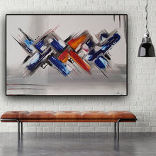 Load image into Gallery viewer, Abstract Art Hand Painted Oil Painting / Canvas Wall Art HD07190
