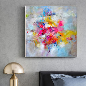 Abstract Hand Painted Oil Painting / Canvas Wall Art HD07192