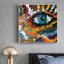 Load image into Gallery viewer, New Eye Hand Painted Oil Painting / Canvas Wall Art HD07193

