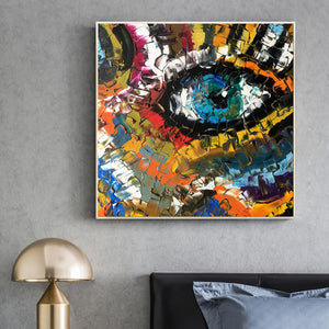 New Eye Hand Painted Oil Painting / Canvas Wall Art HD07193