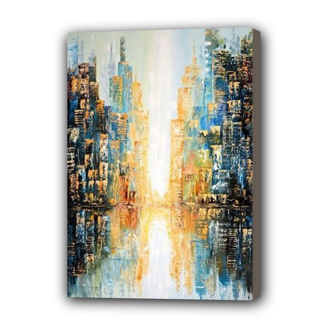 Abstract Hand Painted Oil Painting / Canvas Wall Art UK HD07214