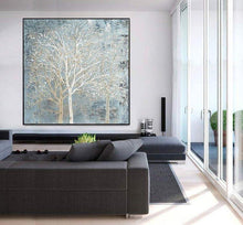 Load image into Gallery viewer, Tree Hand Painted Oil Painting / Canvas Wall Art UK HD07233
