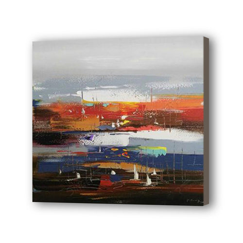 Abstract Hand Painted Oil Painting / Canvas Wall Art UK HD07235