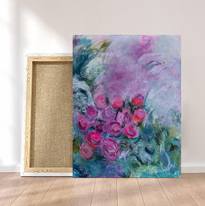 Flower Hand Painted Oil Painting / Canvas Wall Art UK HD07264