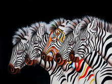 Load image into Gallery viewer, Zebra Hand Painted Oil Painting / Canvas Wall Art UK HD07324
