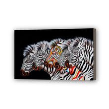 Load image into Gallery viewer, Zebra Hand Painted Oil Painting / Canvas Wall Art HD07324
