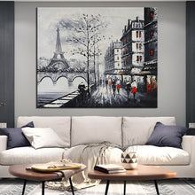 Load image into Gallery viewer, Eiffel Tower Hand Painted Oil Painting / Canvas Wall Art HD07336
