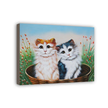 Load image into Gallery viewer, Cat Hand Painted Oil Painting / Canvas Wall Art HD07364
