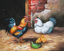 Load image into Gallery viewer, Rooster Hand Painted Oil Painting / Canvas Wall Art UK HD07366
