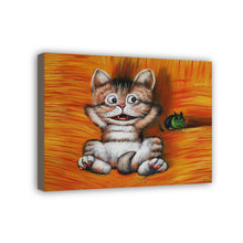 Load image into Gallery viewer, Cat Hand Painted Oil Painting / Canvas Wall Art HD07369
