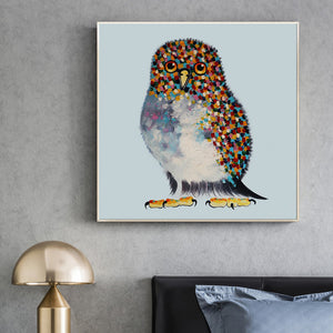 Bird Hand Painted Oil Painting / Canvas Wall Art HD07378