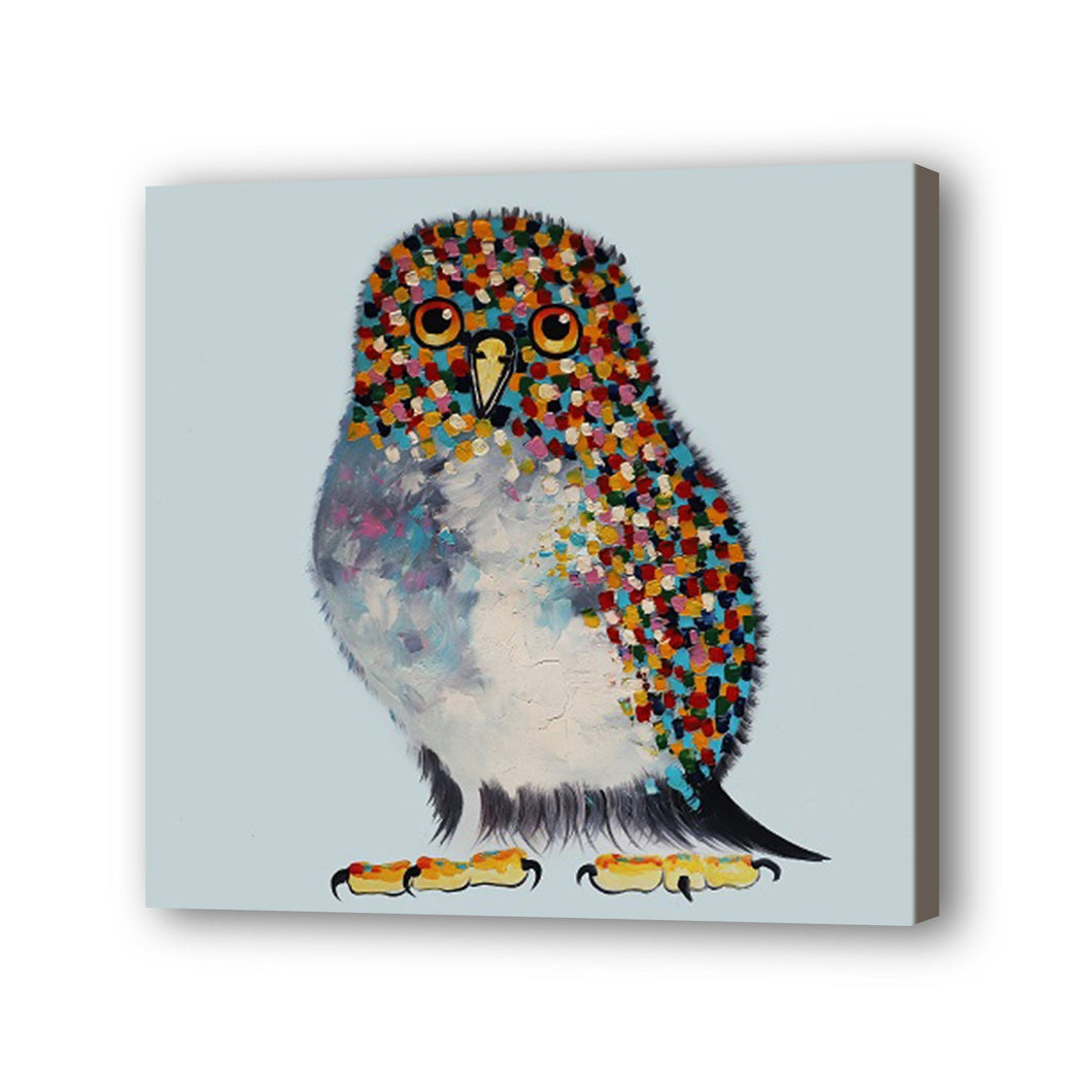 Bird Hand Painted Oil Painting / Canvas Wall Art UK HD07378
