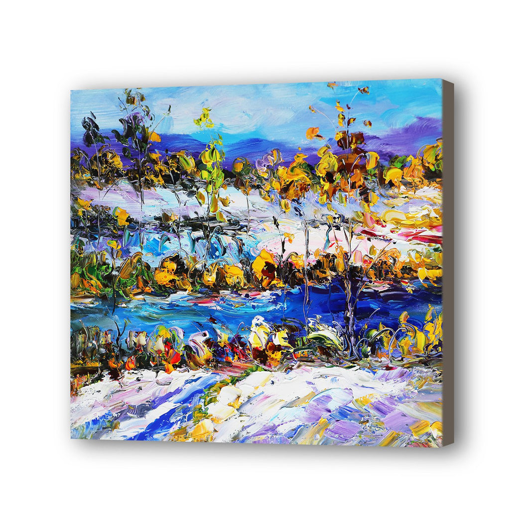 Abstract Hand Painted Oil Painting / Canvas Wall Art UK HD07386