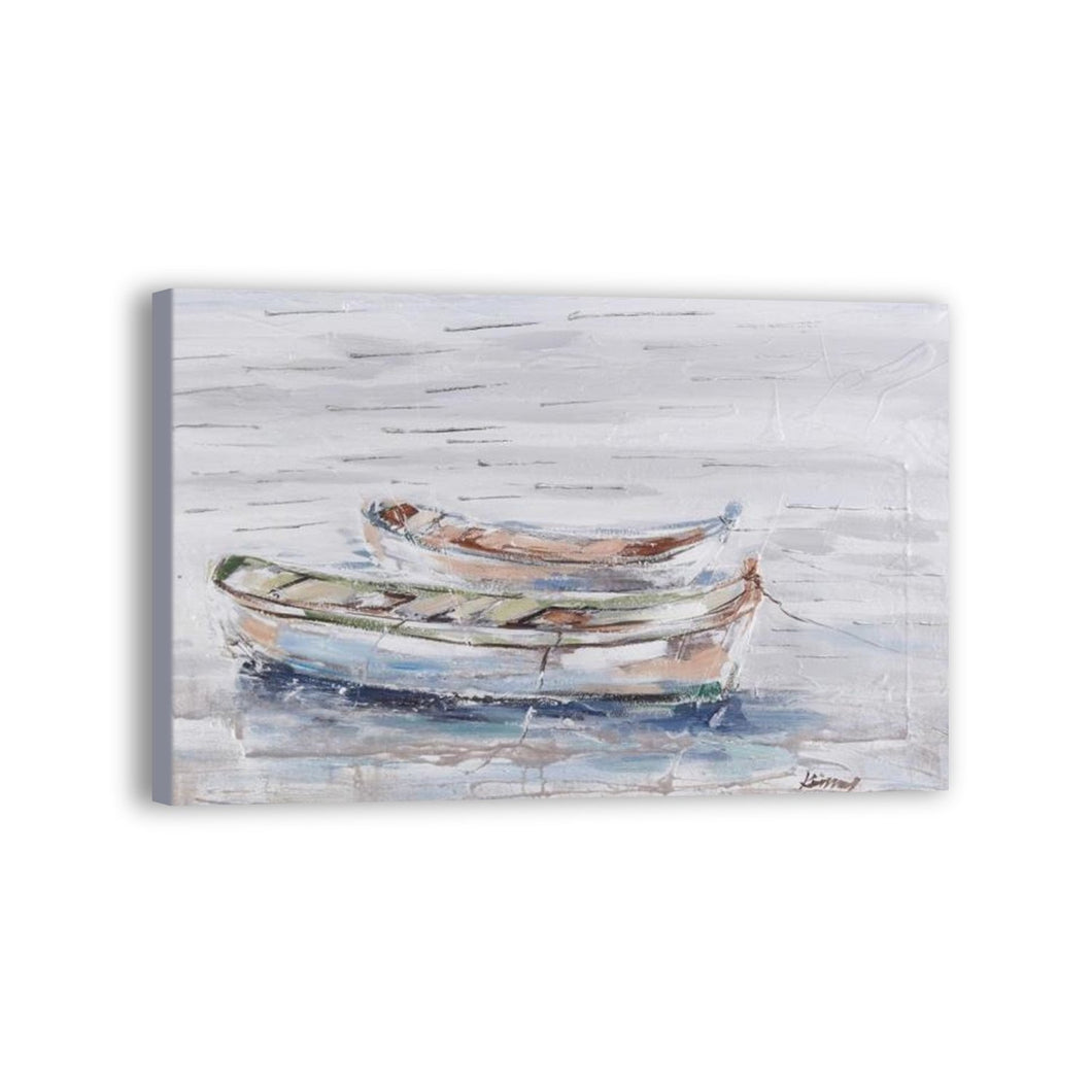 Boat Hand Painted Oil Painting / Canvas Wall Art UK HD07469