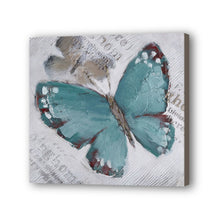 Load image into Gallery viewer, Butterfly Hand Painted Oil Painting / Canvas Wall Art UK HD07474
