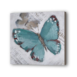 Butterfly Hand Painted Oil Painting / Canvas Wall Art UK HD07474