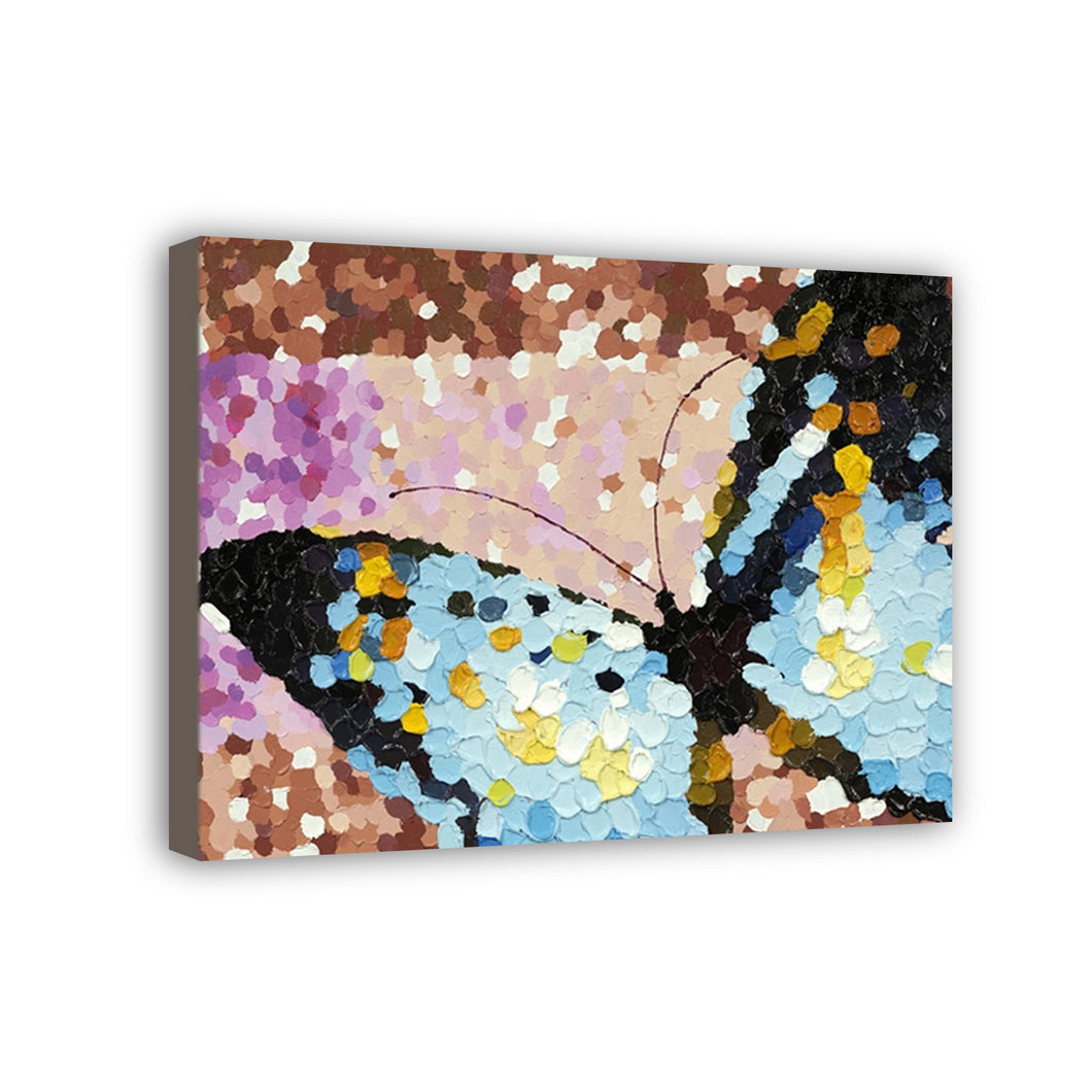 Butterfly Hand Painted Oil Painting / Canvas Wall Art HD07476