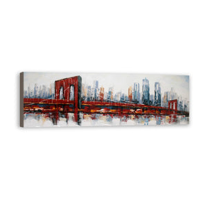 Bridge Hand Painted Oil Painting / Canvas Wall Art UK HD07479