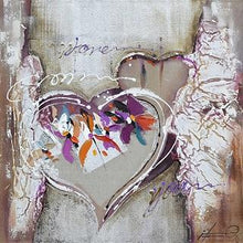 Load image into Gallery viewer, Heart Hand Painted Oil Painting / Canvas Wall Art UK HD07484
