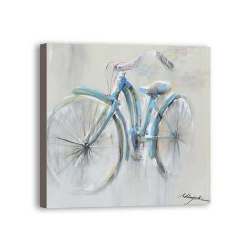 Bicycle Hand Painted Oil Painting / Canvas Wall Art UK HD07485