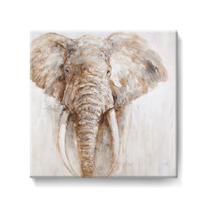Elephant Hand Painted Oil Painting / Canvas Wall Art UK HD07506