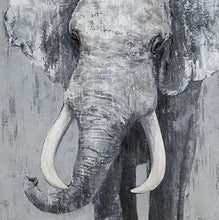 Load image into Gallery viewer, Elephant Hand Painted Oil Painting / Canvas Wall Art UK HD07507
