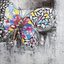 Load image into Gallery viewer, Butterfly Hand Painted Oil Painting / Canvas Wall Art UK HD07508
