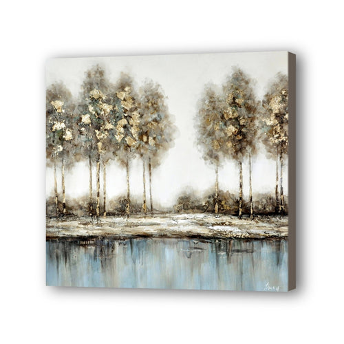 Forest Hand Painted Oil Painting / Canvas Wall Art UK HD07519