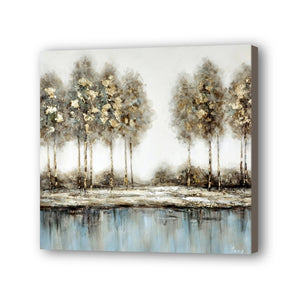 Forest Hand Painted Oil Painting / Canvas Wall Art UK HD07519