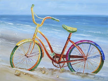 Load image into Gallery viewer, Bicycle Hand Painted Oil Painting / Canvas Wall Art UK HD07524

