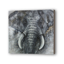 Load image into Gallery viewer, Elephant Hand Painted Oil Painting / Canvas Wall Art UK HD07536
