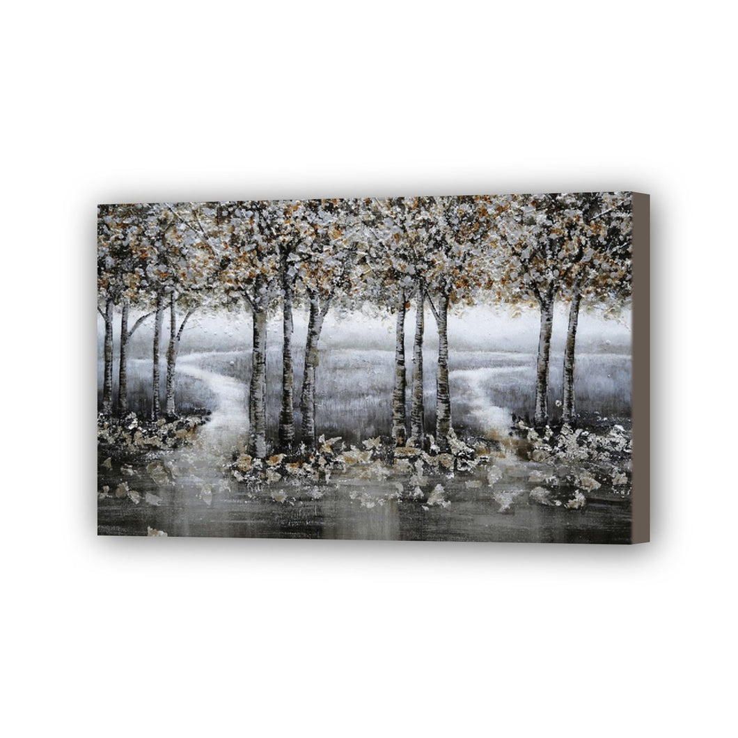 Forest Hand Painted Oil Painting / Canvas Wall Art UK HD07552